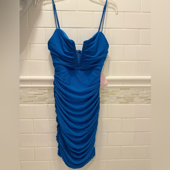 Hello Molly Popping Champagne Blue Dress size XS - Picture 2 of 7